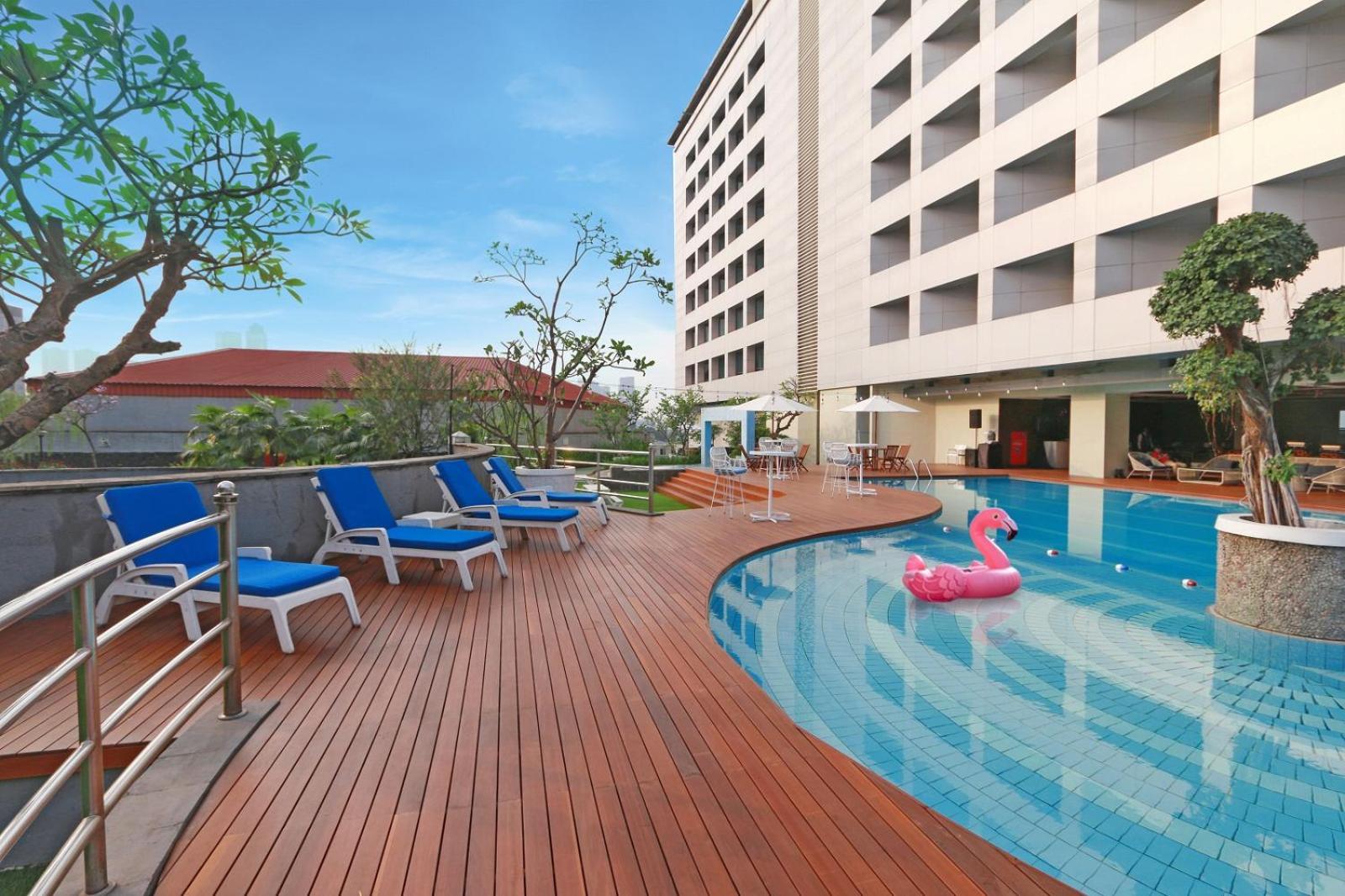 Hotel Bidakara Jakarta Buitenkant foto